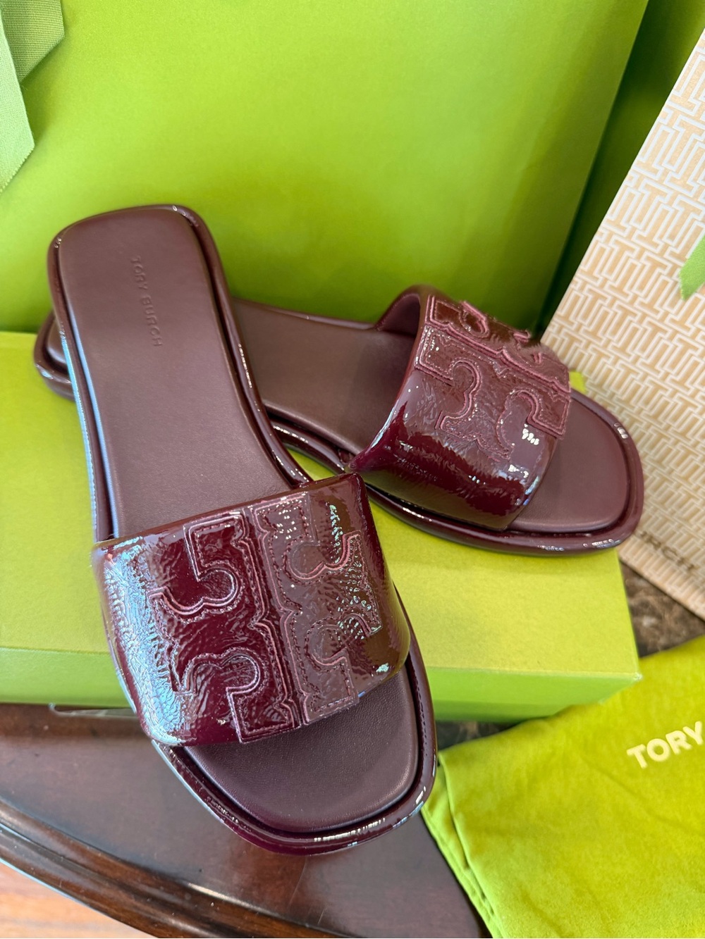 Tory Burch DOUBLE T SPORT SLIDE